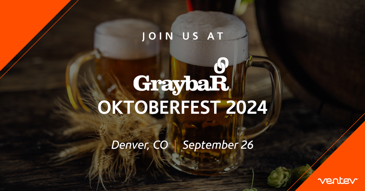 Ventev's tweet image. Lynn Mackey and John Hess look forward to showcasing our wireless solutions in Denver, CO, on September 26 during Graybar&apos;s Annual Oktoberfest.

Comment below if you will be in attendance!

#Oktoberfest #WirelessTechnology #Tradeshow #Partnerships #Events