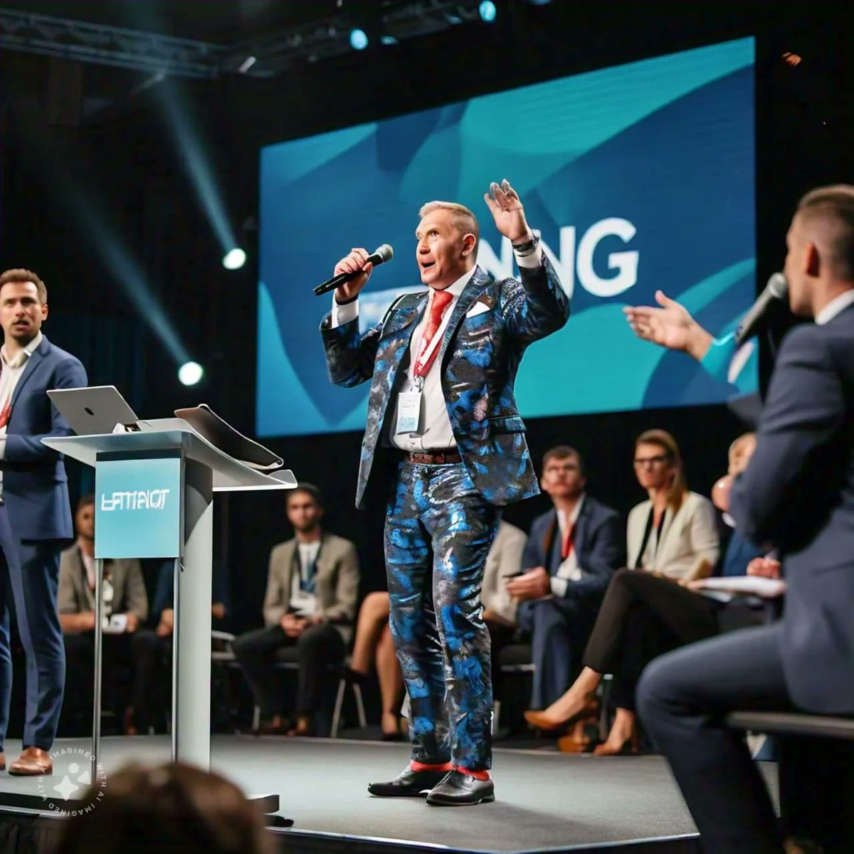 There are two reasons why speakers use speaking opportunities to sell vs teach. (Teaching is better). 

One is having just one gear -- selling. This can be adjusted.

The other is laziness. It's easier to run through the pitch deck than to create a memorable talk in your field.