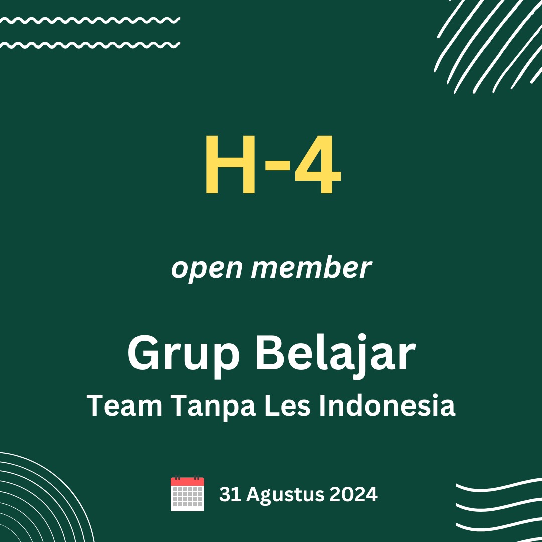 Team Tanpa Les Indonesia✨ tweet media