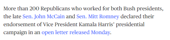 In2ThinAir's tweet photo. 🚨#BREAKING! NBC News just posted in an article saying that "The Late John McCaine" among others have endorced Kamala Harris... 🤣
John McCaine isnt ALIVE!!!⚠⚠⚠
#NBCnews #JohnMcain https://t.co/THE6ypsOTI