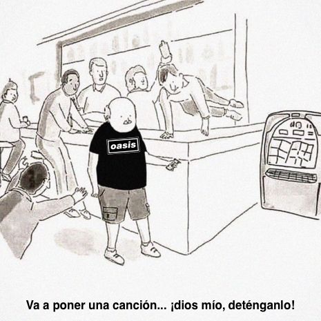 urovoros's tweet photo. Escuché que va a regresar Oasis, así que reciclé un meme. https://t.co/jiccnBsCnf
