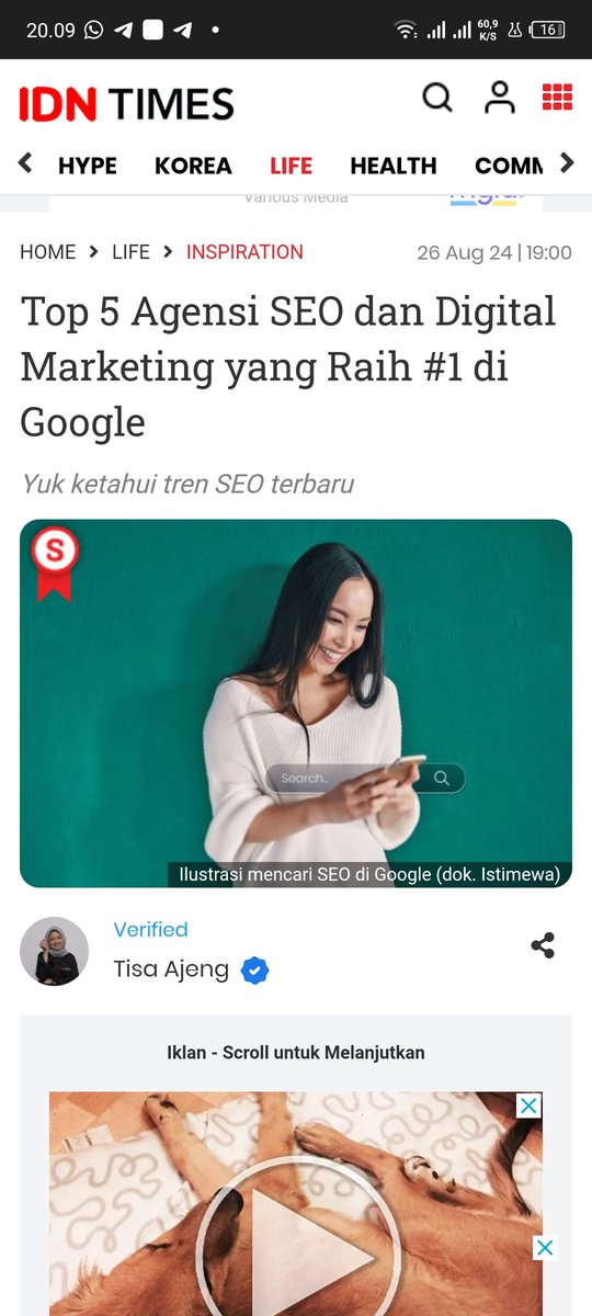 awali_eska4642's tweet image. susah untuk ngembangin bisnis? nih solusinya, Cek agensi #SEO top ini! Dari jago AI sampe raja influencer, siap dongkrak visibilitas onlinemu. Arfadia salah satu top Jasa SEO untuk raih sukses digital! #Arfadia #JasaSEO