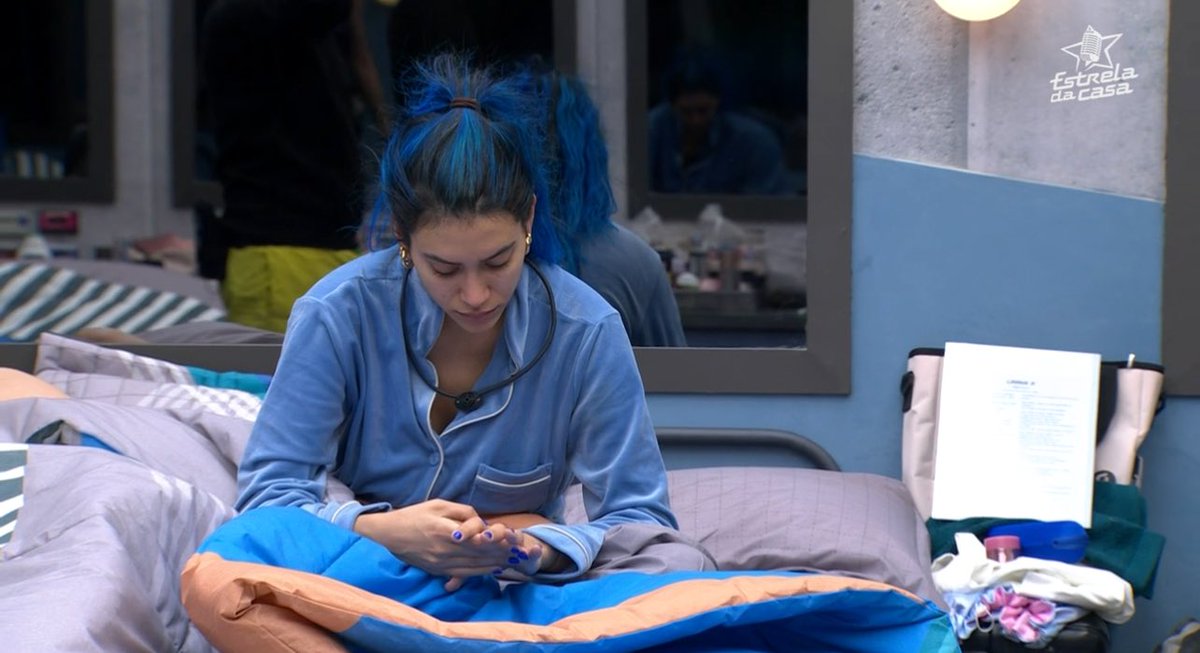 Leidy para Unna: “É hoje! Arruma suas malas pra fazer seu show e voltar.” #EstrelaDaCasa