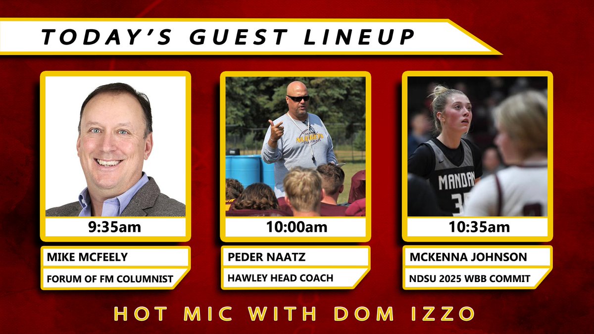 Hot Mic with Dom Izzo tweet media