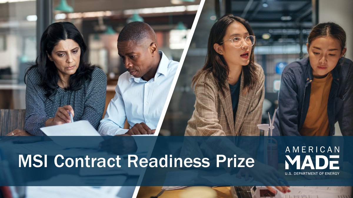 EnsembleDC's tweet photo. It's not too late! Up to 25 winners will each get $10K in the MSI Contract Readiness Prize. Boost your chances: attend federal contracting training, engage with mentors, plan staff development, and include support letters. #MSIContractReadiness #EquityInContracting #MSIPrize https://t.co/8gPyzP4oA3
