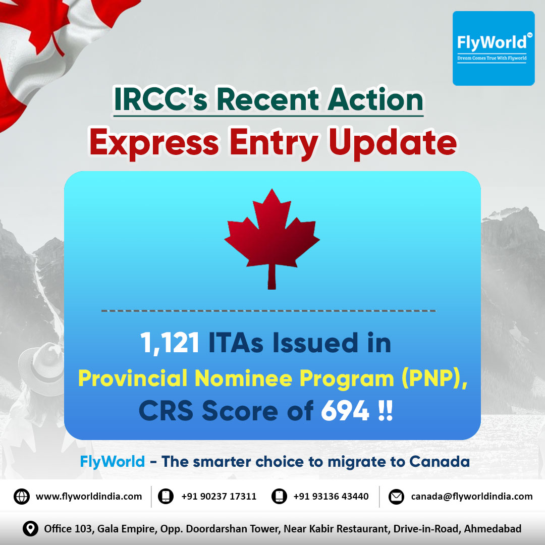flyworldindia's tweet photo. Opportunity knocks: 1,121 PNP candidates invited in the newest Express Entry draw by IRCC! 🚪📈

 #CanadaPRConsultant #canadapr #pnpdraw #latestexpressentrydraw #canadavisa #movetocanada #Bestvisaconsultant #Canadaexpressentry #pnp2024 #PNP #canadaimmigrationconsultants #CEC https://t.co/3g2Qa1lYFb