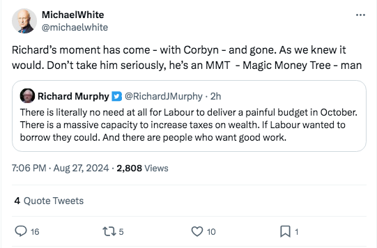 BanGaoRen's tweet photo. And here we see the quintessential British liberal rebuttal. No of course it doesn't address the point made. That would be to legitimise your opponent's framing. Instead, one must traduce their reputation, directly and/or by association, in the most asinine manner as possible. https://t.co/2nAo8MLZcK