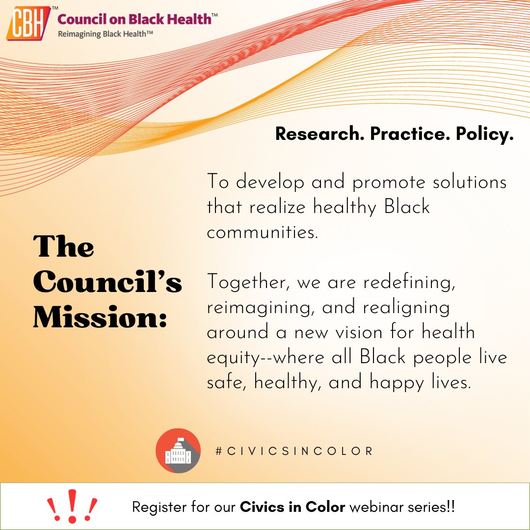 Practice. Policy. Research. 📝
Through our mission, we provide local government education, currently in partnership with GrassROOTS Community Foundation. 📚
Register today to attend our four-part Civics in Color series! ♻️✏️🚌
councilbh.org/2024/08/20/joi…