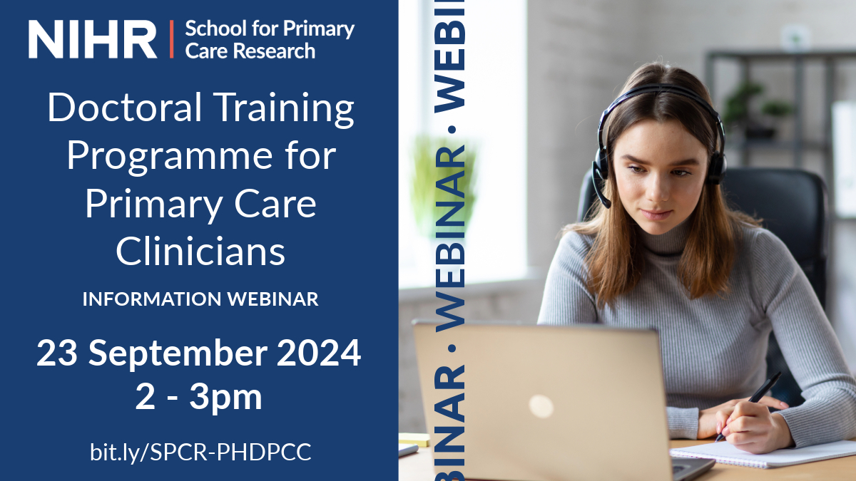 NIHR School for Primary Care Research tweet media