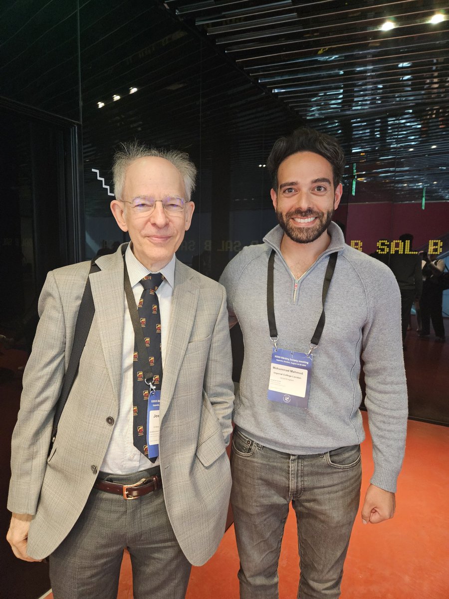 <a href="/DrMoSahib/">Dr Mo Sahib Mahmud</a> and Dr. Furman talking all things vestibular education #barany2024