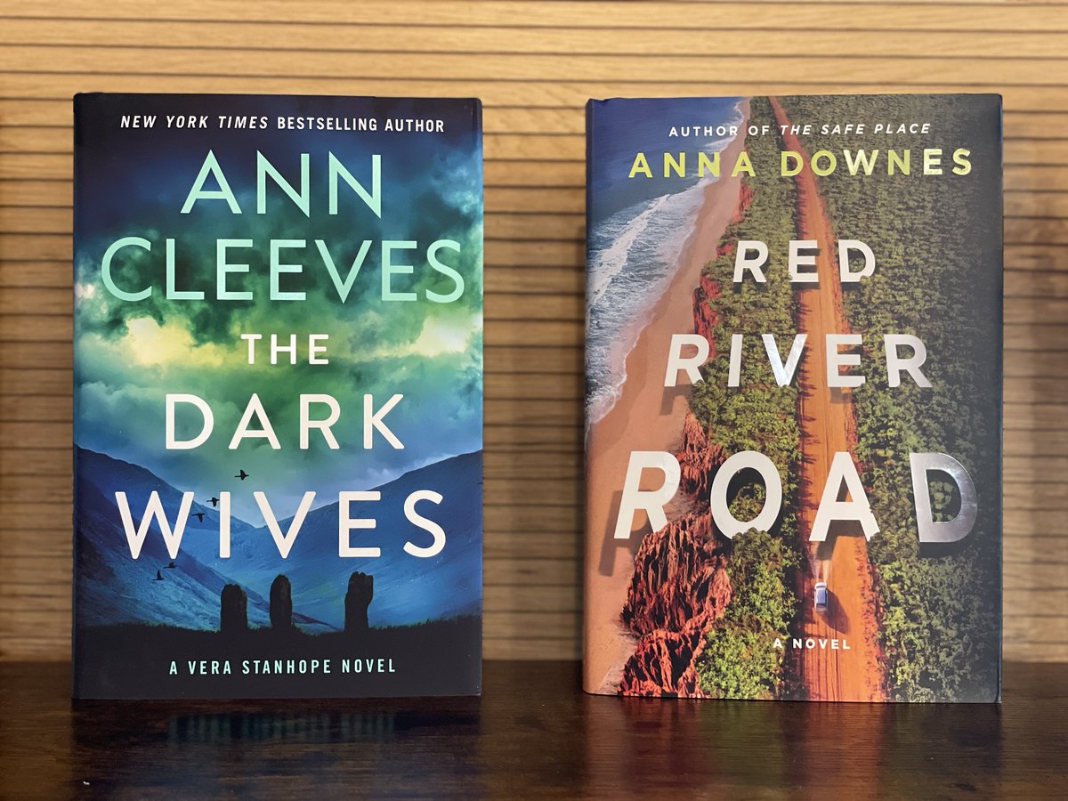 Minotaur Books (@minotaurbooks) on Twitter photo Superlative crime novels arrive in stores today, as THE DARK WIVES by <a href="/AnnCleeves/">Ann Cleeves</a> & RED RIVER ROAD by <a href="/WhatAnnaWrote/">Anna Downes</a> celebrate their shared #pubday! Vera Stanhope investigates an eerie death in northern England, & Katy Sweeney searches western Australia for her missing sister! Superlative crime novels arrive in stores today, as THE DARK WIVES by <a href="/AnnCleeves/">Ann Cleeves</a> & RED RIVER ROAD by <a href="/WhatAnnaWrote/">Anna Downes</a> celebrate their shared #pubday! Vera Stanhope investigates an eerie death in northern England, & Katy Sweeney searches western Australia for her missing sister!