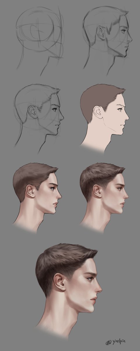 yoolpic's tweet photo. Head Study https://t.co/fouPaXvGnH