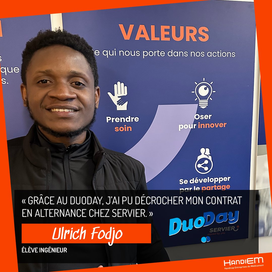 🗓️ L’édition 2024 du DuoDay sera le 21 novembre 2024 durant la Semaine Européenne de l’Emploi des Personnes Handicapées (SEEPH).
💭 Une opportunité de rencontre entre personnes en situation de handicap et employeurs !
🔗 Ne tardez pas à vous inscrire... duoday.fr