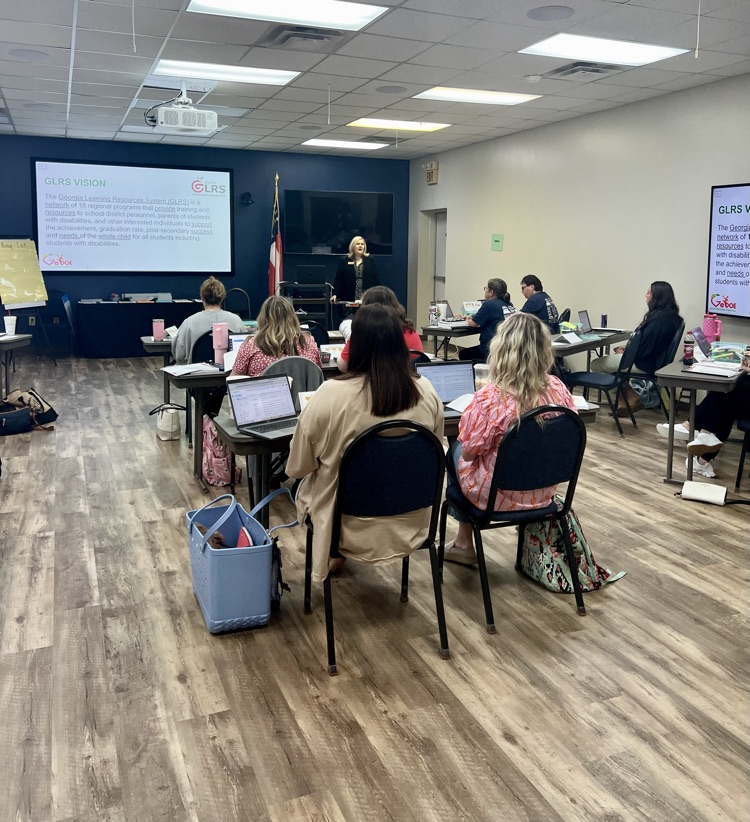 An Elementary Co-teaching session happening here at Pioneer RESA today!