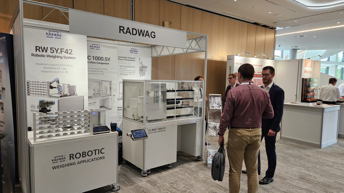 RADWAGscales's tweet photo. The second day of the “IMEKO 2024” XXIV World Congress. Greetings from Hamburg! 🤗
👉 https://t.co/bkBdeamYEb
#RADWAG #Radom #Poland #RADWAGbalances #RADWAGscales #IMEKO #IMEKO2024 #MetrologyCongress #CCH #CCHhamburg #CongressCenterHamburg https://t.co/vU8aQmkzET