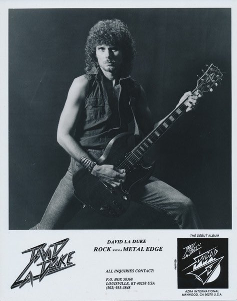 RIP to Louisville’s Rock Hard Rocker, David La Duke. 🤘🏼