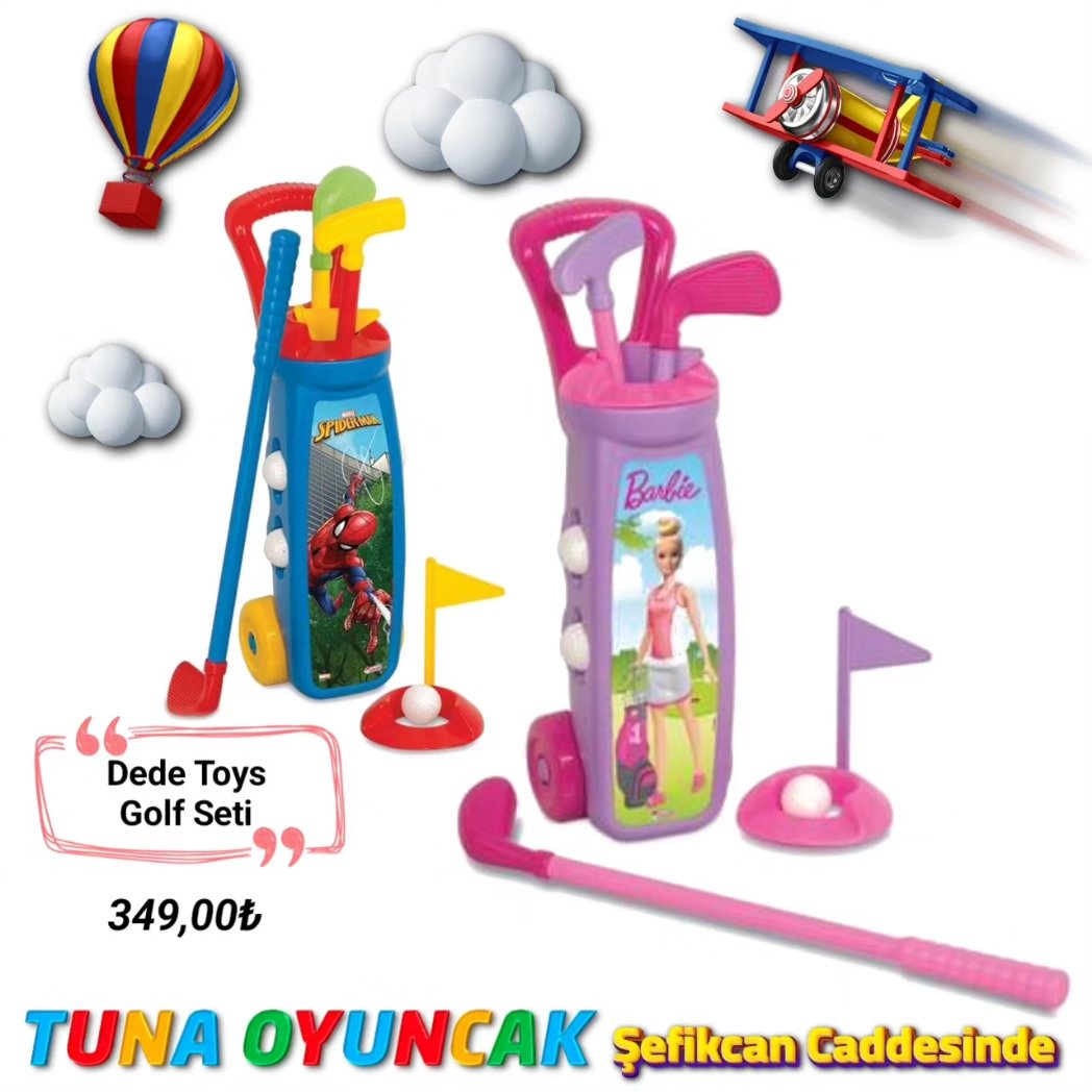 Dede Toys Golf Takımı TUNA Oyuncak'ta ⛳🏌🏻

#oyuncak #golf #tunaoyuncak #konya