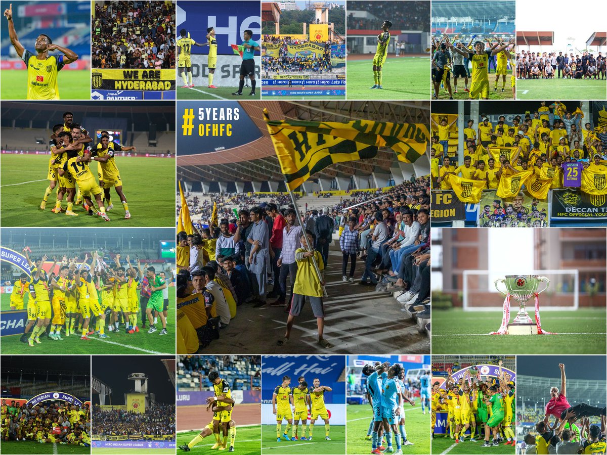 Hyderabad FC (@hydfcofficial) on Twitter photo ✨️ The entertainment continues...
#TheNawabs 💛🖤 ✨️ The entertainment continues...
#TheNawabs 💛🖤