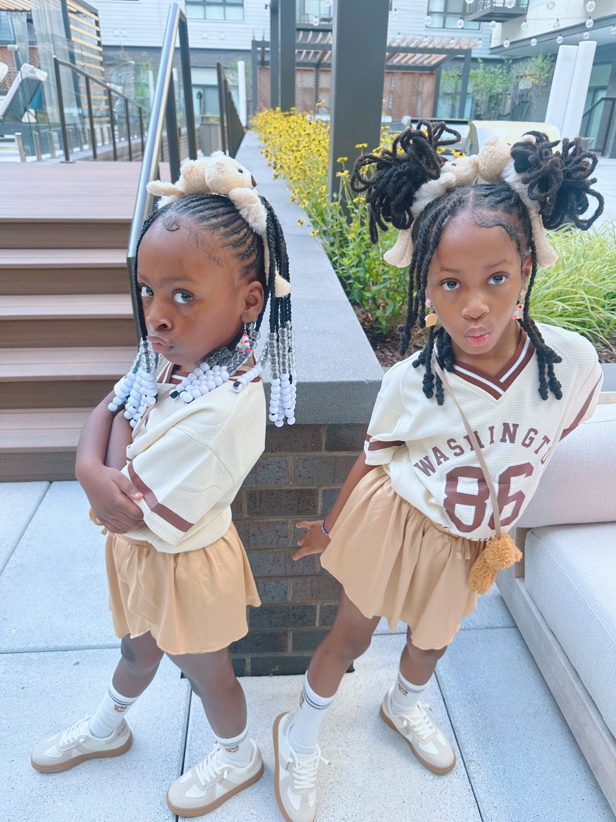 thedeal_nfl's tweet image. #DayTwo #Kindergarten #Twins 👯‍♀️🫶🏾❤️
