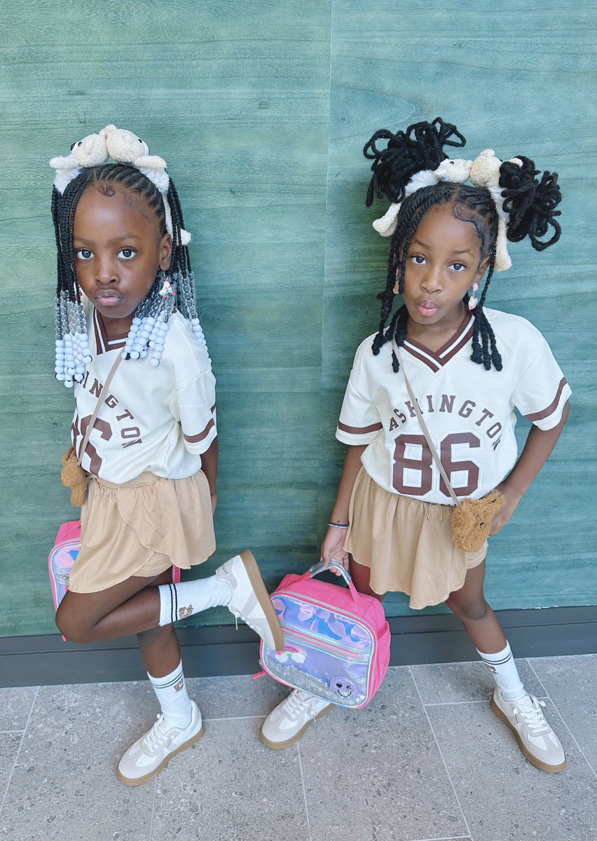 thedeal_nfl's tweet image. #DayTwo #Kindergarten #Twins 👯‍♀️🫶🏾❤️