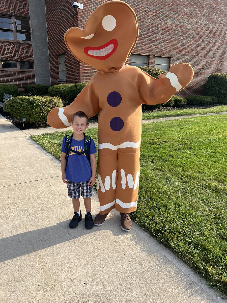 Catch me if you can…we had a special visitor today during arrival!