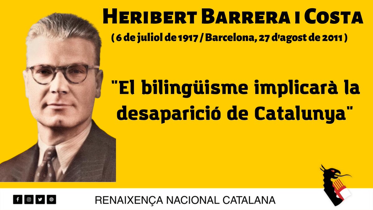 Heribert Barrera i Costa ( 1917 / 27 d'agost de 2011 )