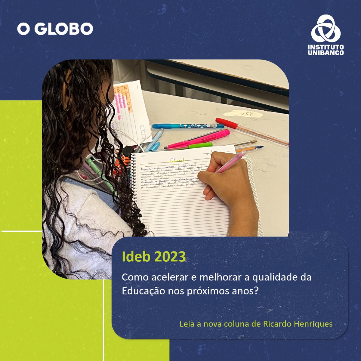 Instituto Unibanco tweet media