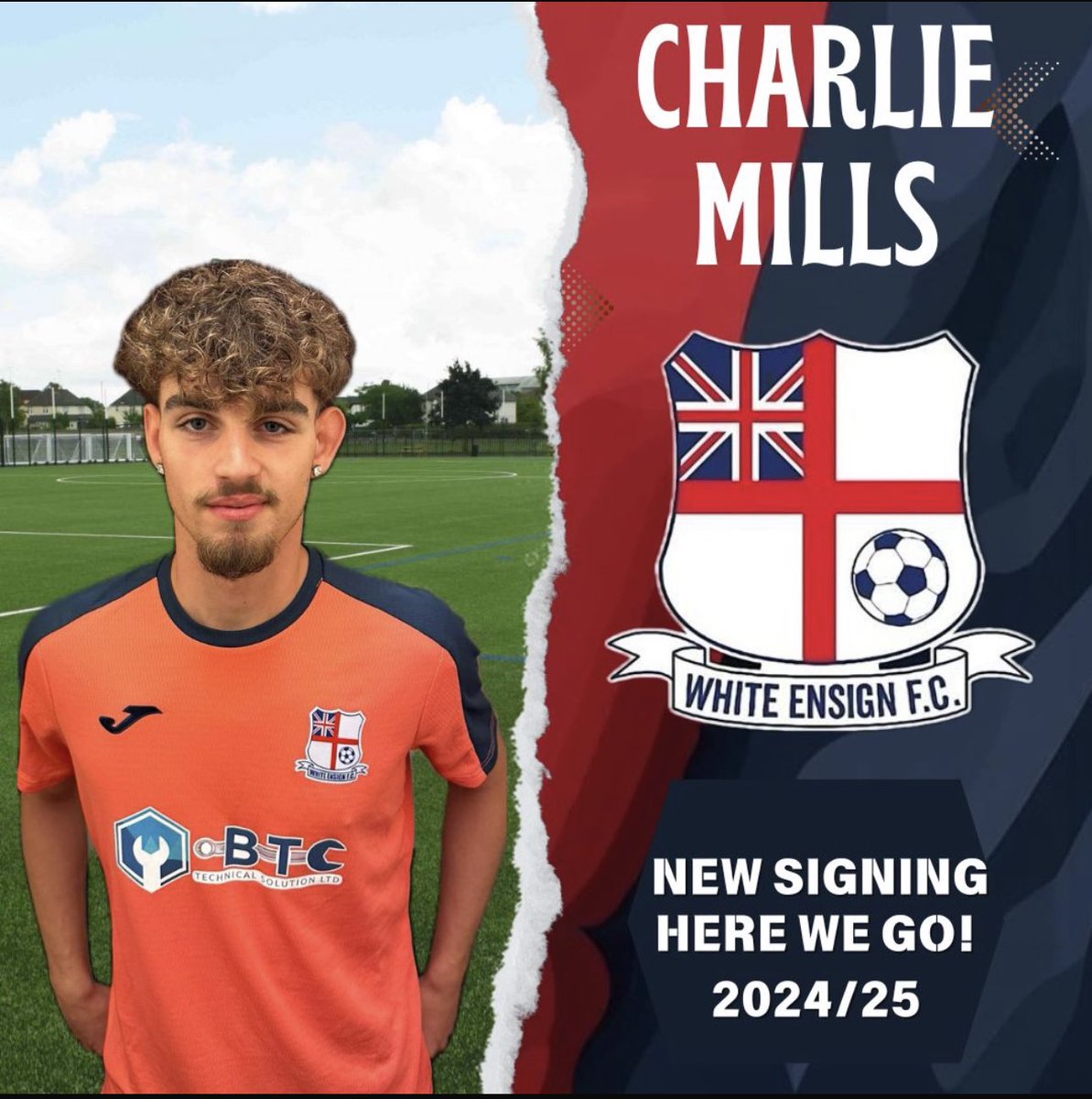 Here we gooooo ! A little late to the party. Welcome Charlie another player with a high ceiling looking to push on 💪
