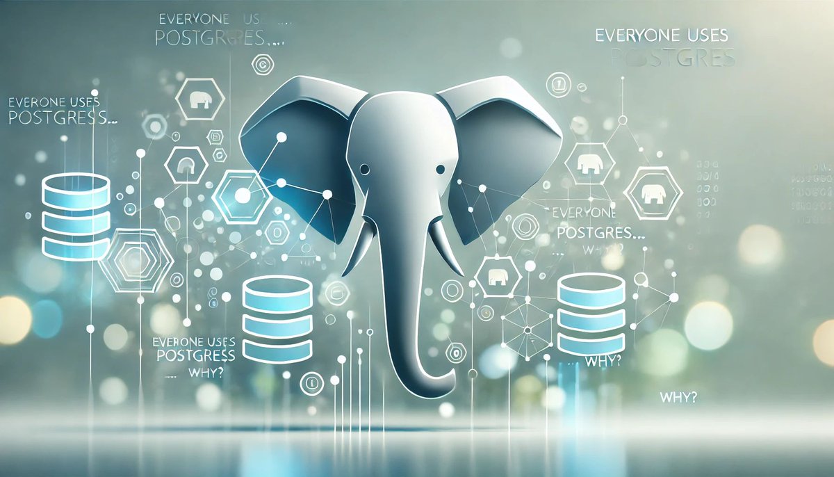 metisdata's tweet photo. Everyone uses Postgres. But why? Find out in our new article.

https://t.co/0PZVsEpBR4 

#sql #monitoring #observability #posgres #postgresql #pg https://t.co/fBfElHkCLq