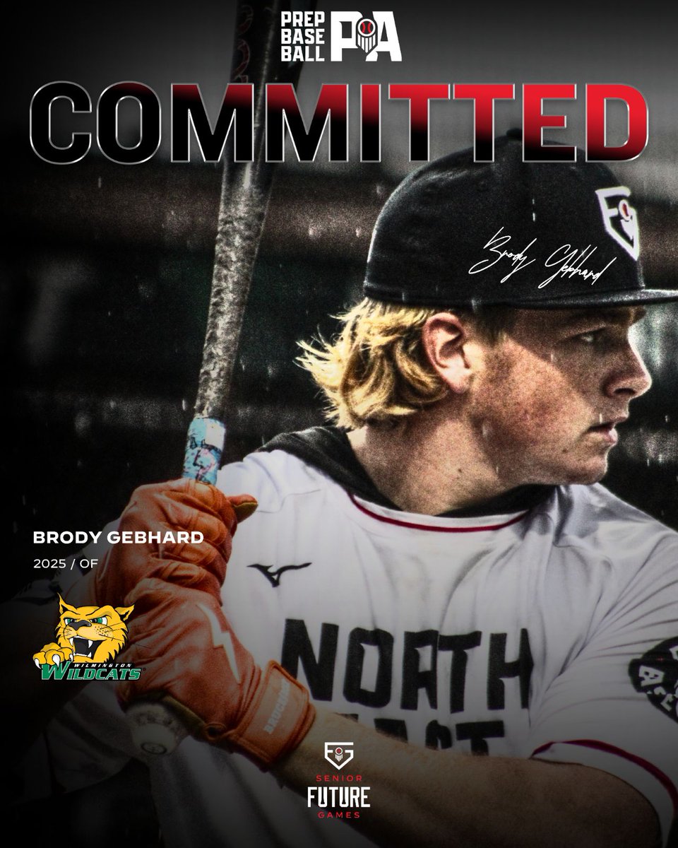 🚨Commitment Watch🚨
‘25 OF <a href="/BrodyGebby/">BrodyGebby23</a> (Hempfield) has verbally committed to <a href="/WilmU_Baseball/">WilmU Baseball</a>

Gebhard is the 2nd PA commit from Team NE <a href="/prepbaseball/">Prep Baseball</a> Sr Future Games
#PBSFG24 #pbrfamily #congrats