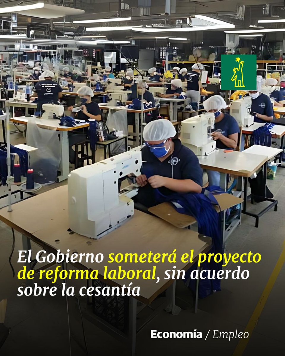 💼 | #EmpleoDL |El Gobierno presentó ayer el proyecto que busca reformar el Código de Trabajo, con los puntos que ha logrado consensuar con los sectores empleador y sindical, pero sin tocar el espinoso tema de la cesantía. 

🔗ow.ly/uZgX50T78Km

#DiarioLibre #EconomíaDL