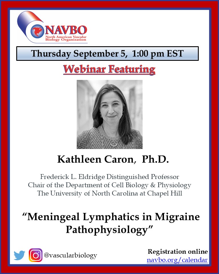 Join us for the next Webinar - Sep 5th, 1pm EST!

Listen to Kathleen Caron, Ph.D!

<a href="/CaronLabUNC/">Caron Lab</a>

Details and Registration: rb.gy/jof1fi