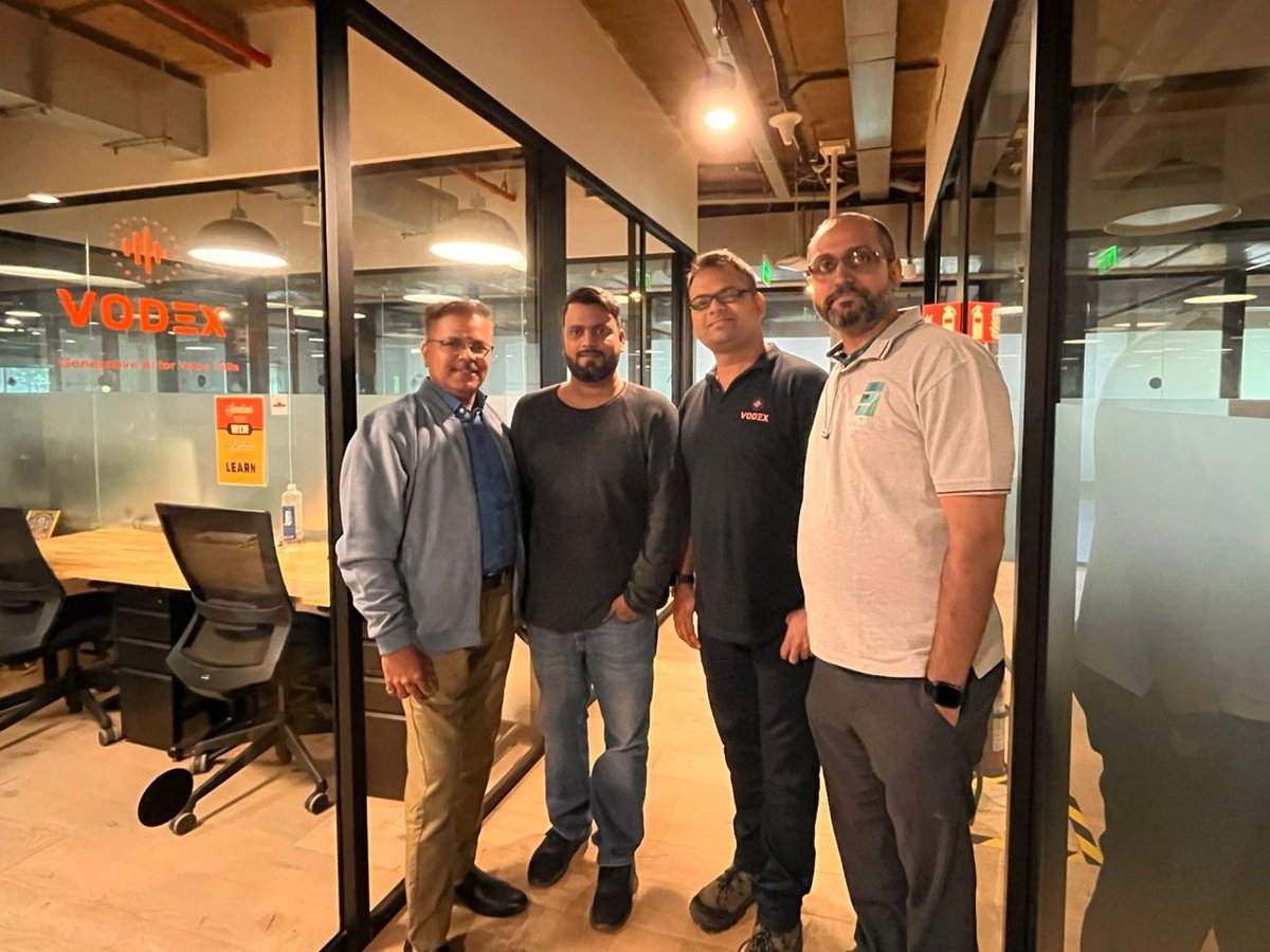 Vodex is growing! We welcome our R&amp;D team🤖 
Excited to welcome Dr. SREE as Chief Sales Scientist and Jackie Vasudev H as Chief Sales Tech visionary to our team. Their expertise will drive innovation and enhance our Gen AI-powered sales solutions. 🎉 🎊 

#Vodex #GenAI #Sales