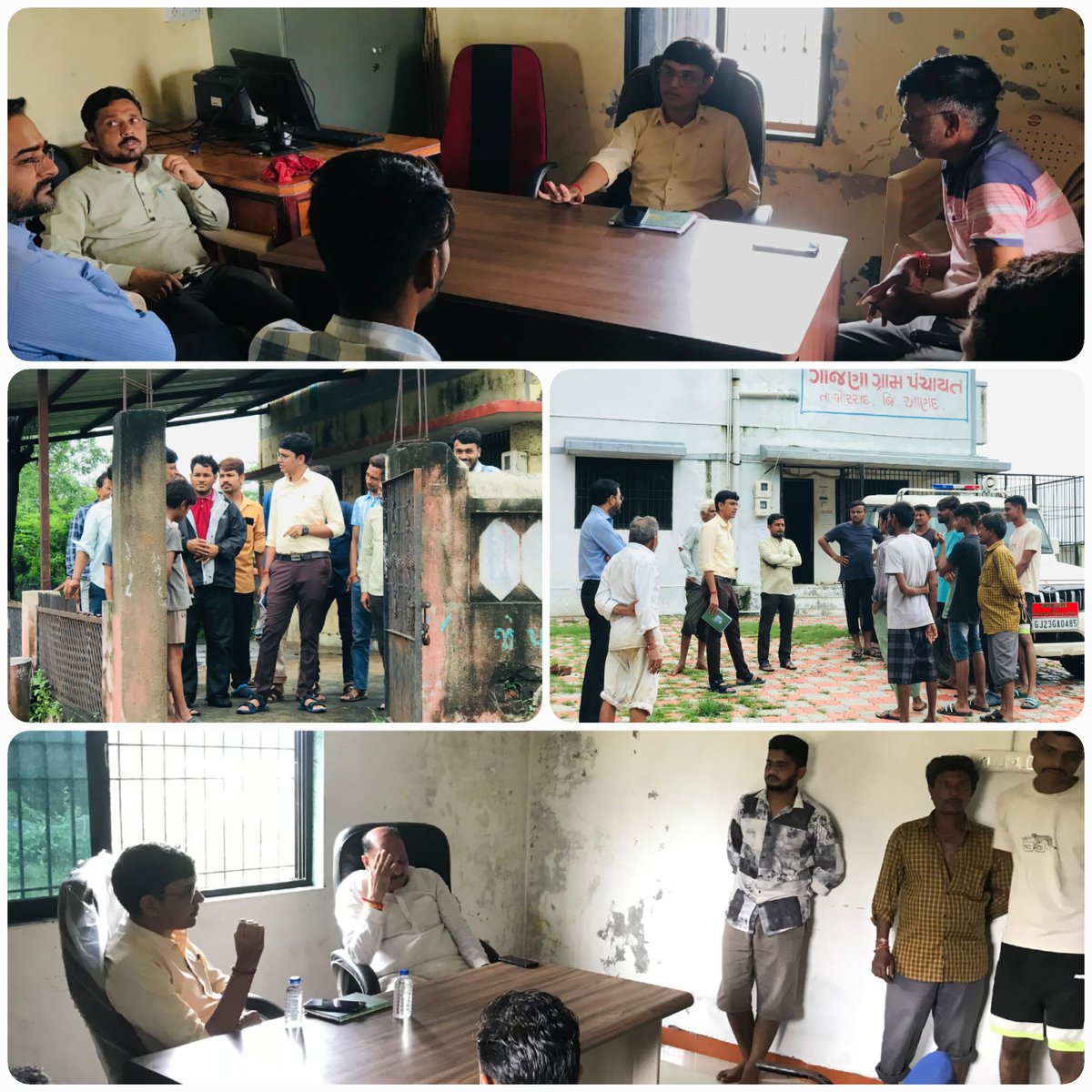 #RainAlertinGujarat
મામલતદારશ્રી બોરસદે ગાજણા અને સરોલ ગામે જઈ મહીસાગર નદીમાં છોડવામાં આવનાર પાણી અંગે નદી ભાઠાના વિસ્તારોમાં ન જવા માટે તેમજ સુરક્ષિત સ્થળે ખસી જવા માટે ગામલોકોને સમજૂત કર્યા.
<a href="/CMOGuj/">CMO Gujarat</a> <a href="/revenuegujarat/">Revenue Dep. Gujarat</a> @MahitiAnand <a href="/JayantiRavi/">Jayanti Ravi</a> <a href="/irushikeshpatel/">Rushikesh Patel</a> <a href="/SEOC_Gujarat/">SEOC Gujarat</a>