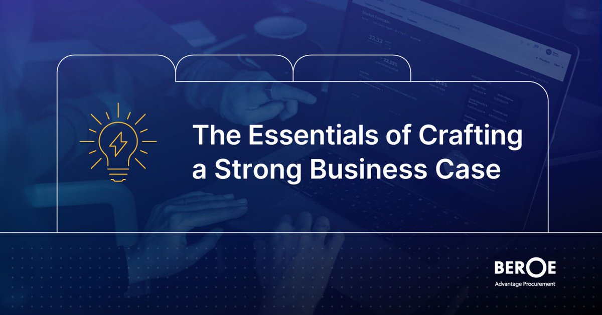 beroeinc's tweet photo. Streamline #procurement and optimize costs with a strong business case for intelligence platforms. Learn to showcase key benefits to stakeholders. Advance your strategy with Beroe’s expertise.https://t.co/x5DoC1xNH4 https://t.co/OWu8HOZVwU