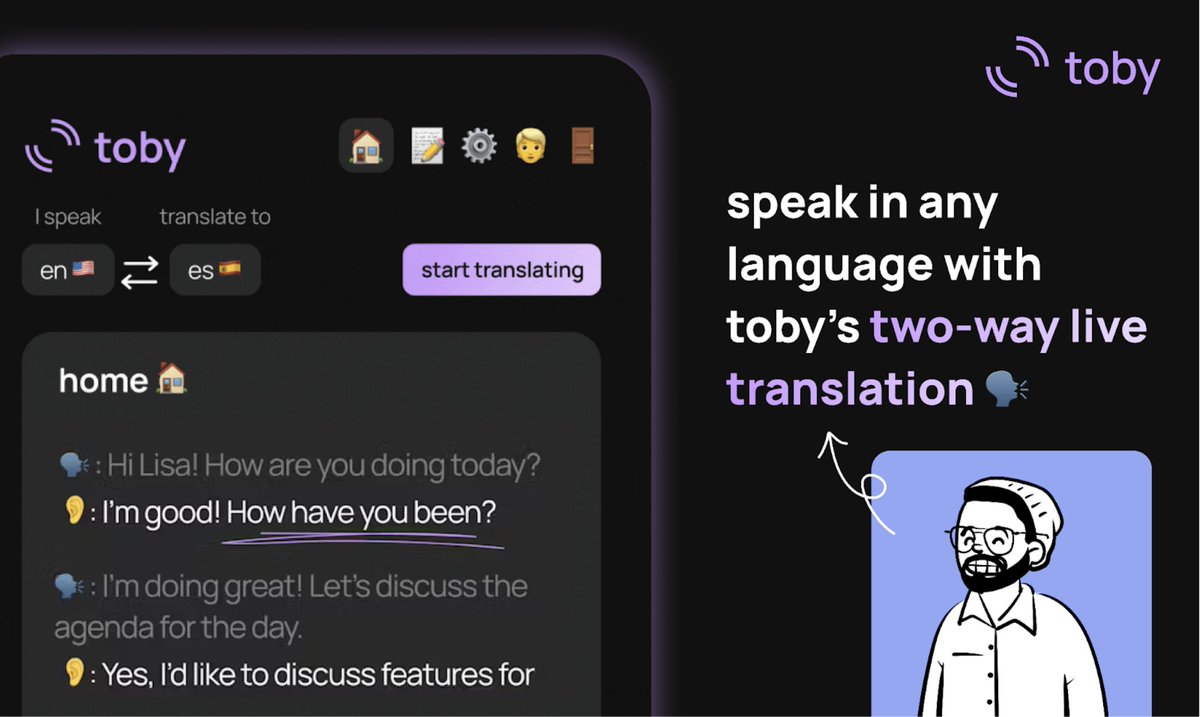 Co-founders <a href="/wivincent/">. Vincent</a> and <a href="/lucaswcampa/">Lucas Campa</a> were a week away from launching <a href="/trytobyAI/">toby</a> on @producthunt, but their AI infra wasn’t ready for the launch-day traffic spike.

With Baseten, they hit #3 on Product Hunt with zero minutes of downtime.

Read their story: