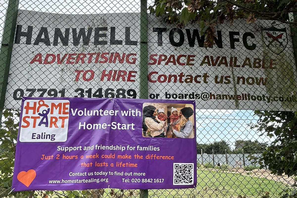 HomeStartEaling (@homestartealing) on Twitter photo We would like to thank our patron Steve Pound for generously helping us purchase this new banner. Thanks to <a href="/hanwelltownfc/">Hanwell Town (Toon) FC</a> for allowing it to be displayed on their fencing. Look out for it when you are passing and let us know if you see it! #volunteer #makeadifference We would like to thank our patron Steve Pound for generously helping us purchase this new banner. Thanks to <a href="/hanwelltownfc/">Hanwell Town (Toon) FC</a> for allowing it to be displayed on their fencing. Look out for it when you are passing and let us know if you see it! #volunteer #makeadifference