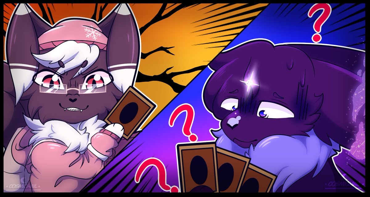 Artfight attack at two of my friends! \o/