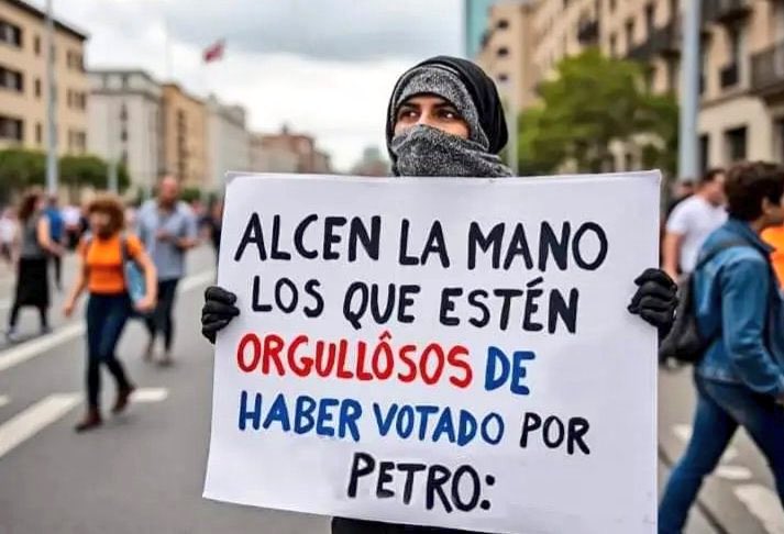 Quien más sigue estando orgulloso de haber votado por nuestro presidente <a href="/petrogustavo/">Gustavo Petro</a> para seguirnos.
Empiezo yo 🙋🏻‍♂️
