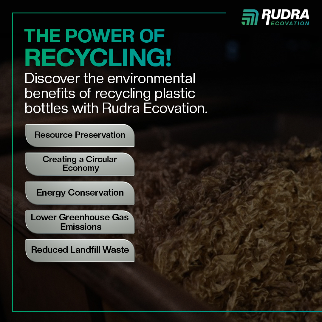 rudraecovation's tweet image. ♻️ Discover how recycling plastic bottles transforms waste into a resource, reducing landfill use, conserving energy, and lowering carbon emissions. Join Rudra Ecovation in making a lasting environmental impact! 🌍💚 

#RecycleForGood #RudraEcovation #EcoFriendly