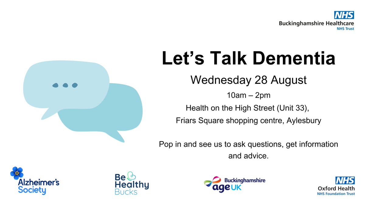 Buckinghamshire Healthcare NHS Trust tweet media