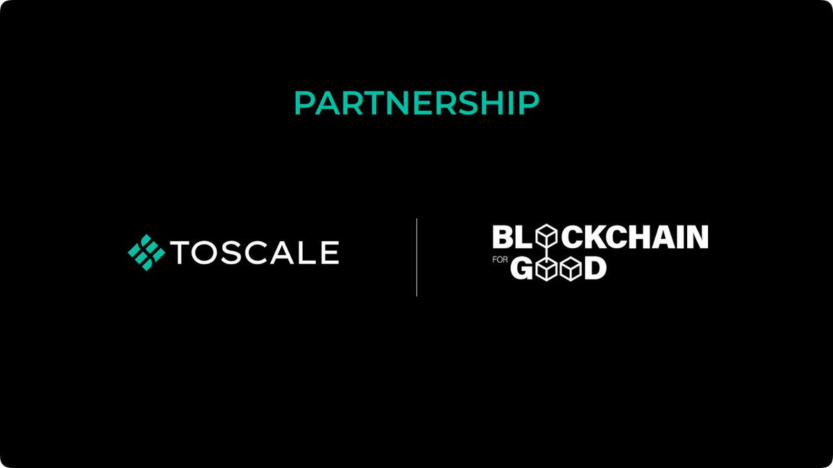 toscale_io's tweet image. We're thrilled to announce that @Toscale_io joined the @ChainforGood (BGA)! 🤝
  
🗒 BGA is a collaborative non-profit initiative dedicated to leveraging blockchain technology to address real-world challenges and promote societal benefits.
  
This collaboration marks a…
