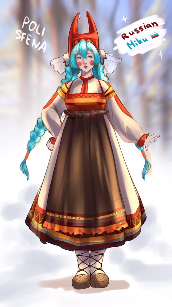 polisfena's tweet photo. @thecat_mitsu Russian Miku https://t.co/wl8r21dZFb