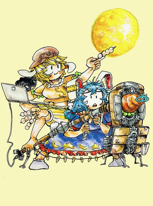 清蘭と鈴瑚 