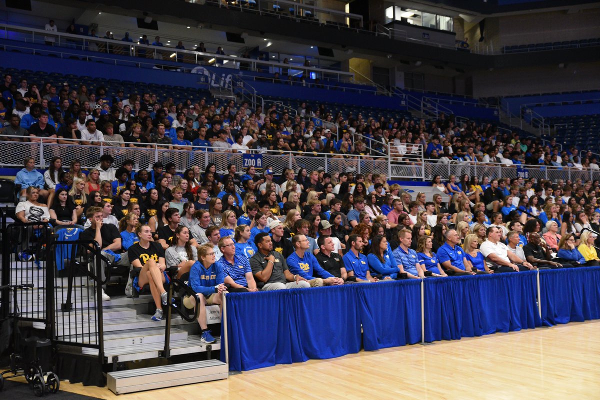 Campus is better when our Panthers are here 🩵💛

This year's Student-Athlete Welcome Back event was a great way to kick off 2024-25!

Shoutout and thank you to <a href="/Tipton_05/">Tre Tipton</a> for continuing to inspire us all 👏