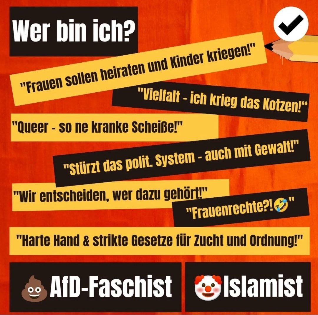 Brüder in der Handlung und im Geiste...