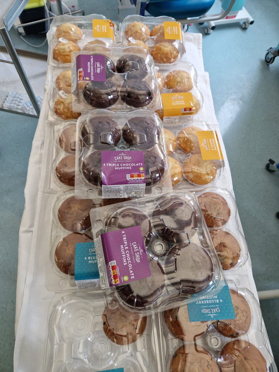 Bank holiday madness, bingo and a muffin and we don’t want to leave our Tuesday patients out so the same today ! ❤️❤️