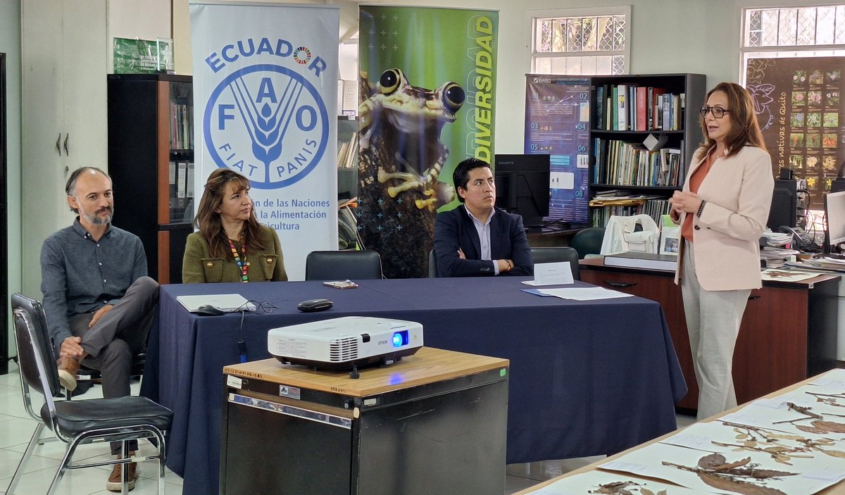 Al evento asistió la directora ejecutiva de FIAS, Ana Albán. Durante su intervención, mencionó que, a través del recurso de <a href="/REMEcuador/">Programa REM Ecuador</a>, se financia con USD 5.6 millones la implementación de la ENF II, la cual tiene como meta durante esta fase lograr 756 unidades de muestreo.