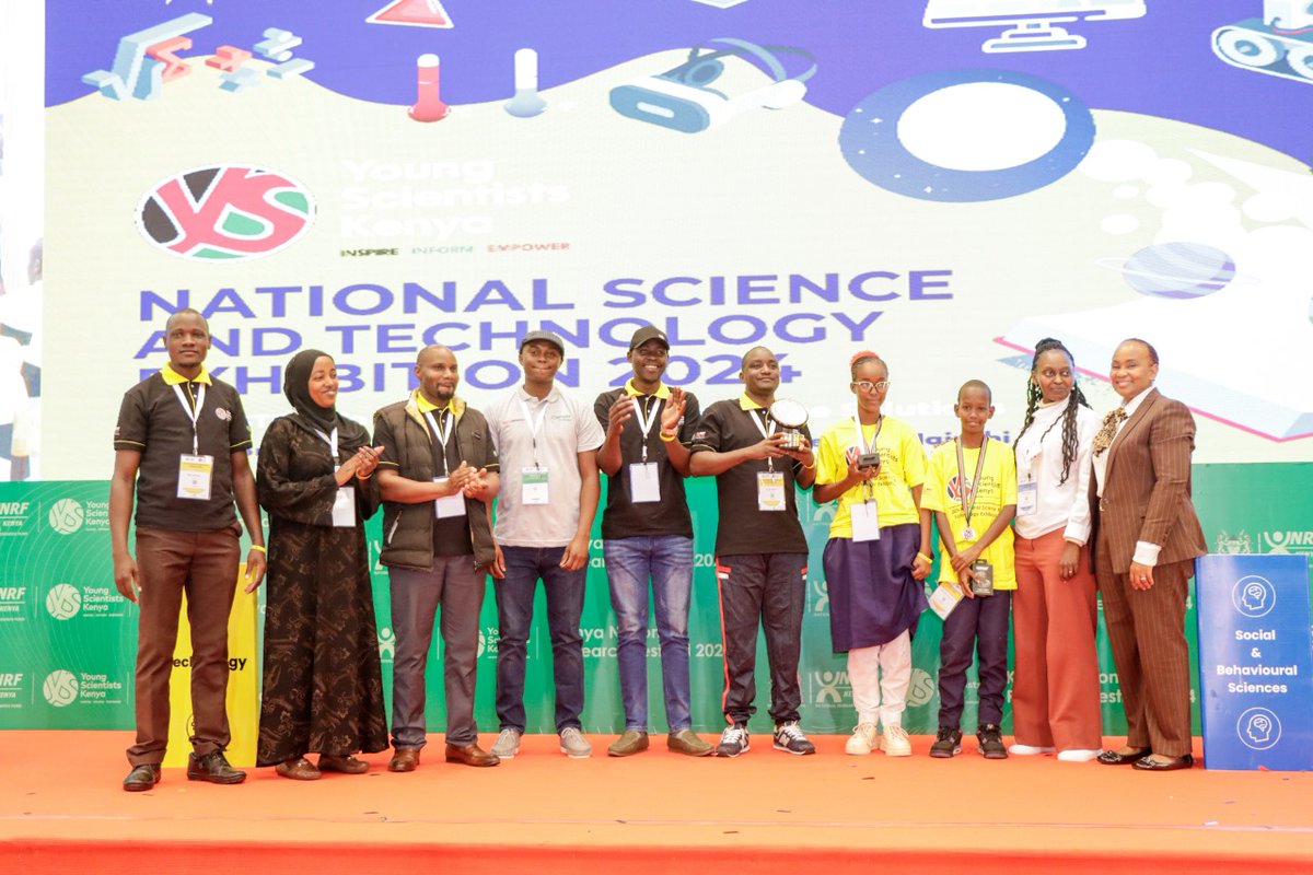 Special Award: For the first time ever, Junior Secondary Schools participated in the #YSKExhibition. Mole Boru and Fatuma Leleqa from the Tiigo School emerged winners.
#YSK2024 #KNRF2024