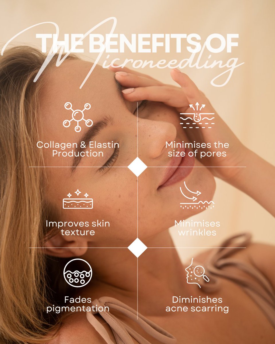 VidaClinics's tweet photo. Microneedling can do wonders for your skins appearance, get in touch with us today and book in for your first session of Microneedling! ✨

#microneedling #skingoals #clearskinera https://t.co/j4tQB1qWOk